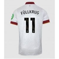 Camisa de Futebol West Ham United Niclas Fullkrug #11 Equipamento Alternativo 2024-25 Manga Curta